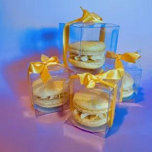 Lemon Macaron Favors