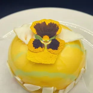 Mango Lime Entremet