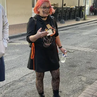 Our tour guide Jodie