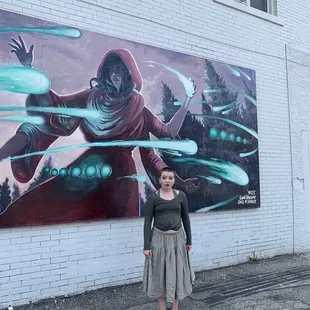 Cool mural outside