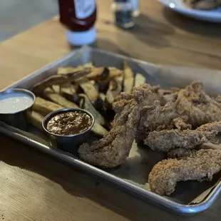 Chicken tenders.. SO good!