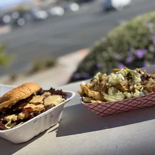 SOB with bacon... fries with love sauce. Was ok... just ok.