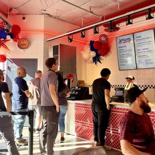 Inside view from a table