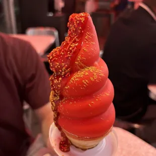 Cherry Dip Cone