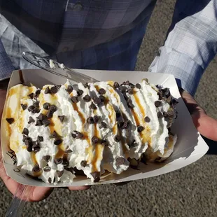 Is salted caramel chocolate waffles