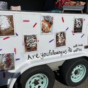 an ice cream truck