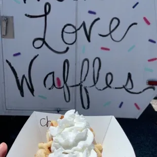 Ammaaazziinnngg waffles! Favorite dessert in Albuquerque!