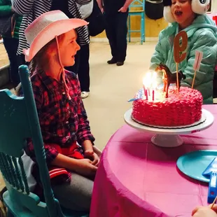 Horseback riding birthday