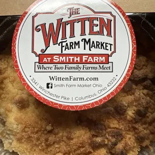The Dutch Apple Pie at the Wittenberg Farm Matket in Gahanna.