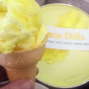 Lemon Chillo  ice cream