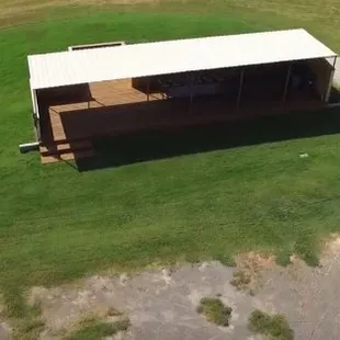 Covered Pavilion for breakfast, lunch &amp; dinner picnics.