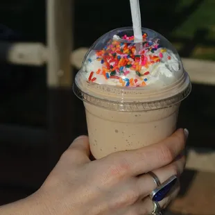 Homemade Chocolate Milkshake