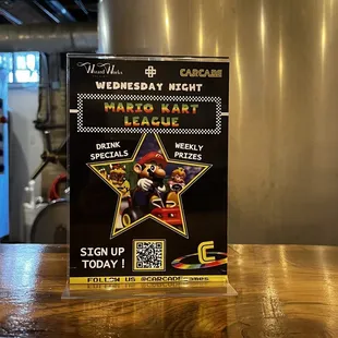 Mario kart league!