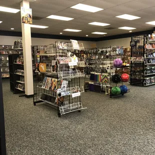 Graphic novels at Wizards.