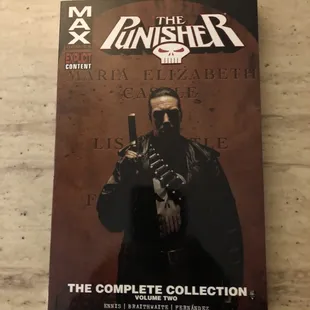 Graphic novel of The Punisher-Complete Collection, Volume 2 bought atWizards.