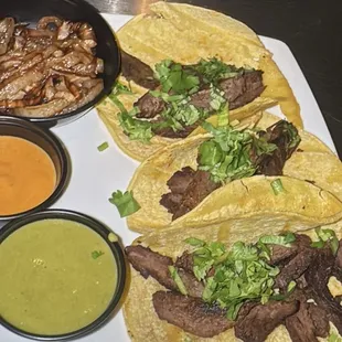 Steak tacos