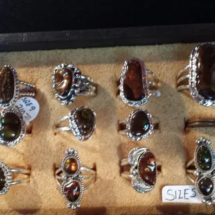This is a magical place. Don and Kathy have been a Tombstone business forever. They create and sell fire agate rings and jewelry