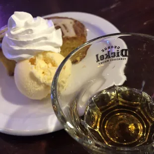 Dickel and coffee cake