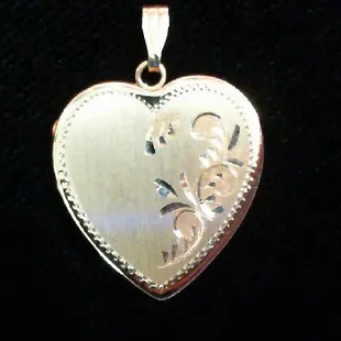 14kt and gold filled heart lockets for Birthdays, Christmas or Valentine&apos;s Day