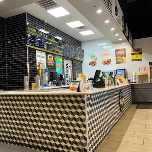 interior, sushi and sashimi