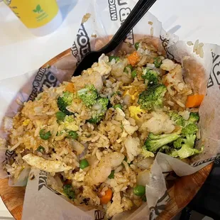 Shrimp fried rice