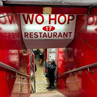 Go down these steps