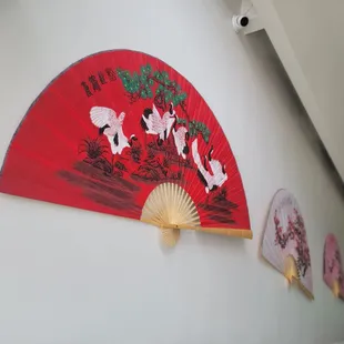 Fan decorations