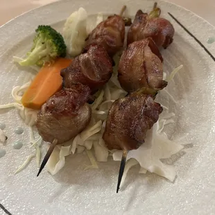 Bacon Wrapped Scallops