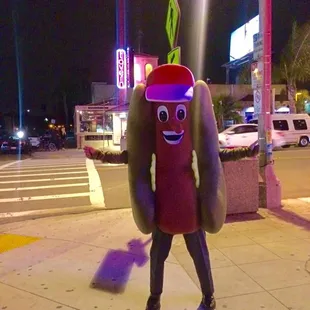 Famous wiener in Pacific Beach San Diego