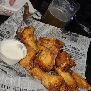 50 cent wings on Wednesday's ALL Day!