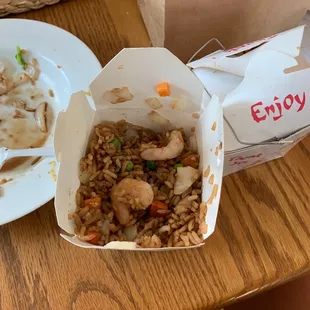 I love how they use the bigger shrimp, none of that tiny crap