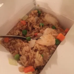 Shrimp fried rice