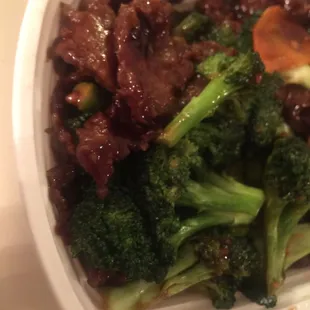 Beef and broccoli