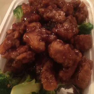 Orange chicken
