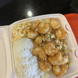 Garlic Shrimp Plate