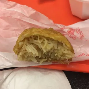 Egg Roll...  WHERES THE VEGGIES...???