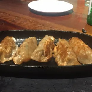 Beef potstickers