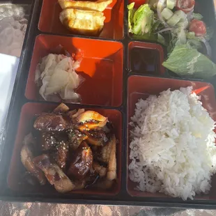 Chicken Teriyaki Bento Box