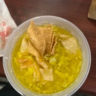 Egg drop soup