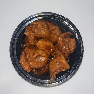Hot and Spicy Szechuan Wontons