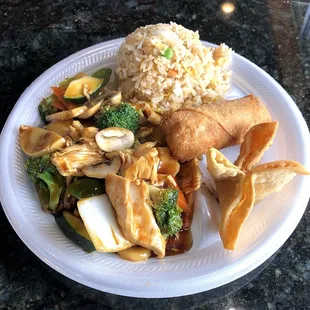 Chicken with Mixed Vegetables All Day Combo - Delish!