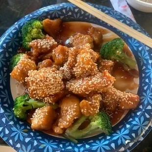 Sesame chicken