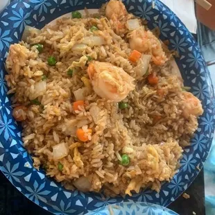 Shrimp fried rice