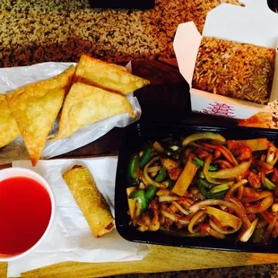 The whole meal ($11.58) bargain!