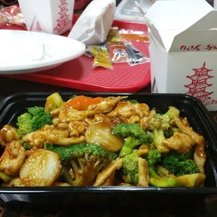 My meal broccoli chicken