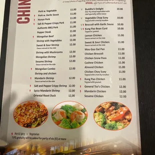 Daily lunch Special