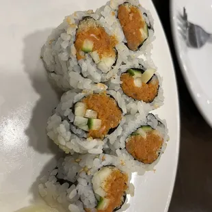 Spicy tuna.