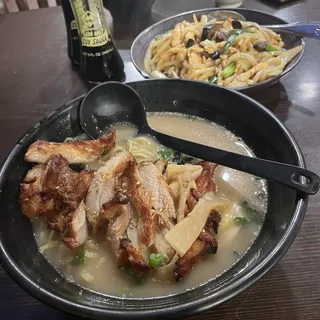 Teriyaki Chicken Ramen Soup
