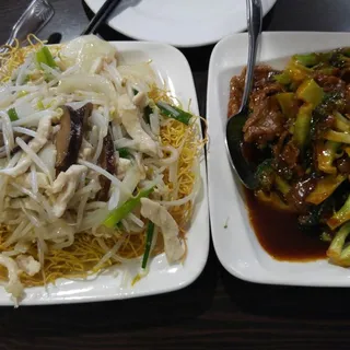 BEEF WITH BROCCOLI