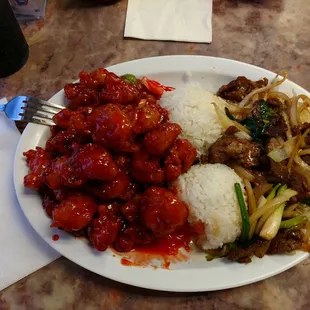 Mongolian beef &amp; SS Ck